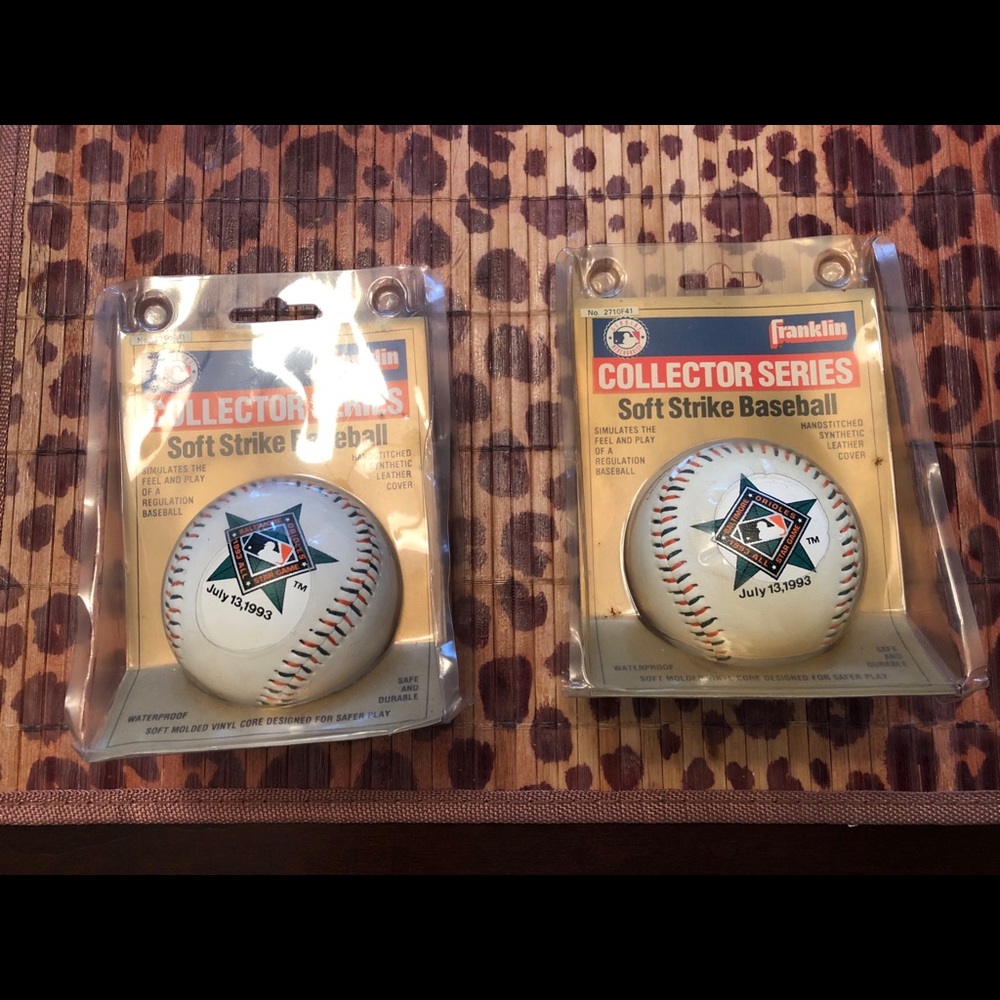 1993 MLB Allstar Game Collector’s Balls